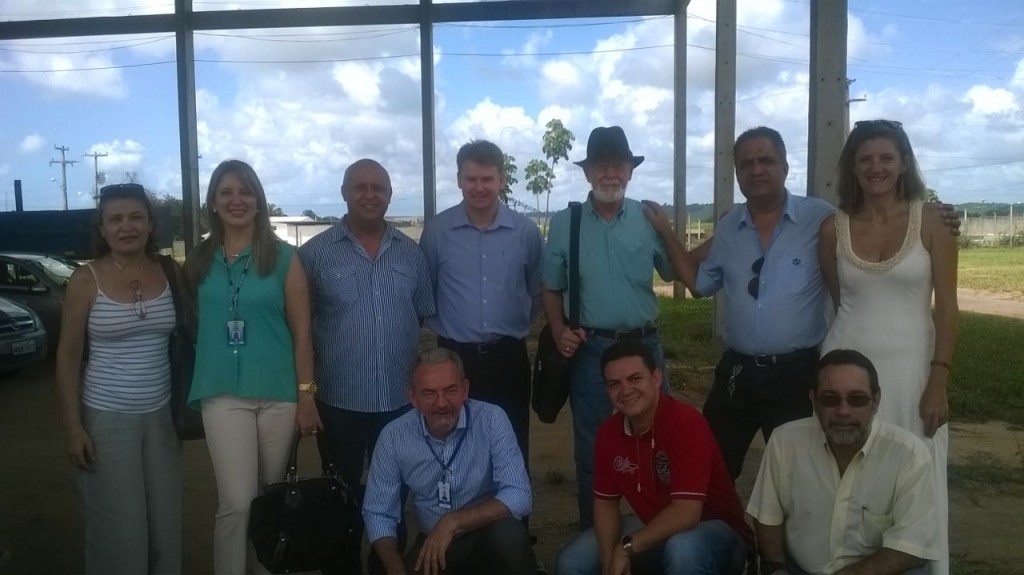 Visita da Apex ao grupo NCC Ecobrands, na Paraíba. 