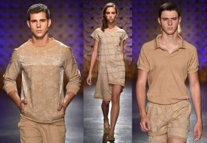 organic cotton with biodegradable polyamide