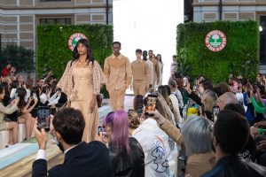 Organic cotton parade from Brazil at Milan Fashion Week
